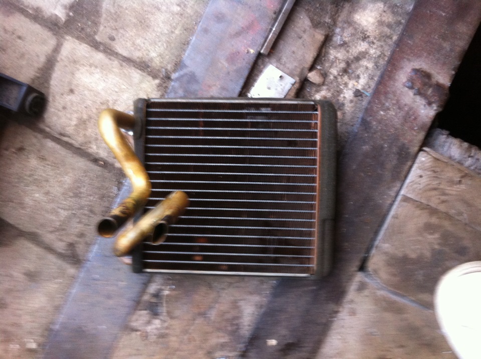 радиатор печки опа