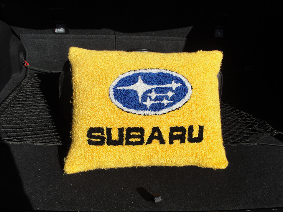 подушка Subaru 100% ручная работа — Subaru Forester (SJ), 2,5 л, 2014 ...