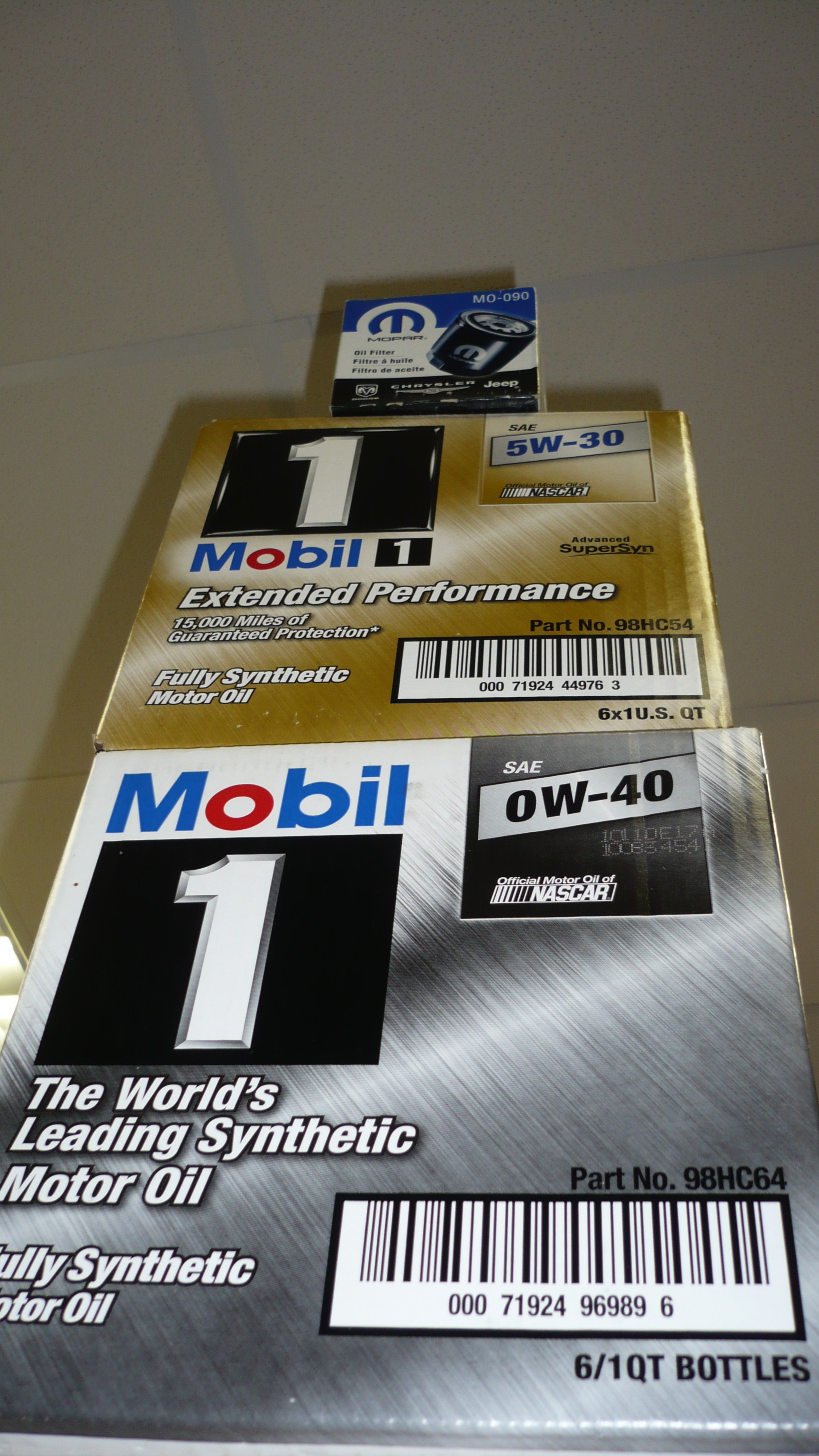 98HC64 0W-40 Mobil 1 Synthetic — 100% Синтетическое моторное масло ...
