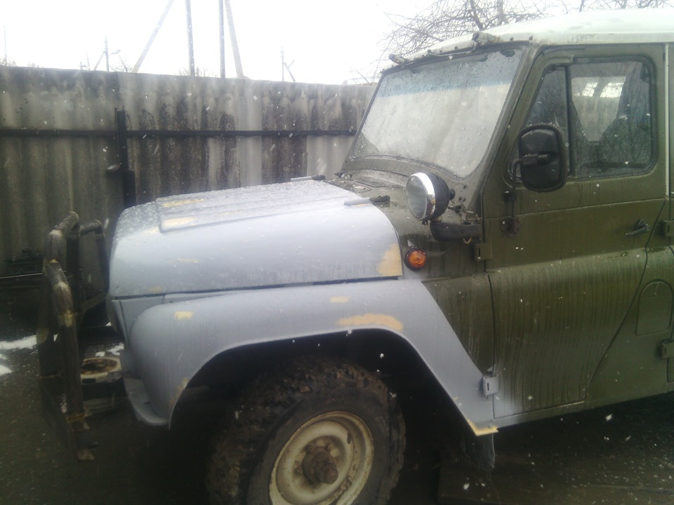 подготовка к покраске УАЗа часть 2. — УАЗ 31512, 2,4 л, 1988 года ...