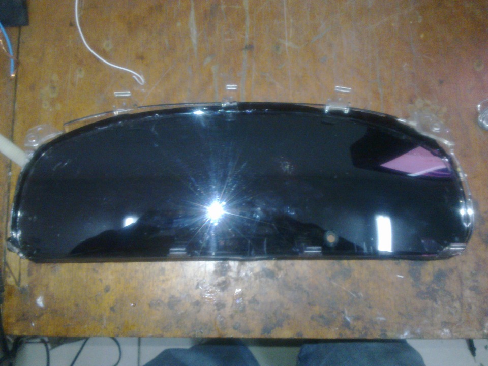 переделка панели приборов на LED (оптитрон) — Toyota Scepter, 3 л ...