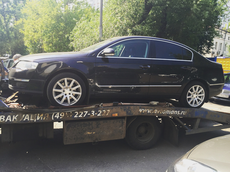 Вытек антифриз! — Volkswagen Passat B6, 2 л, 2007 года | визит на ...