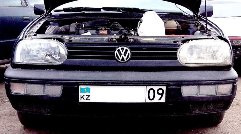 Как снять решетку радиатора гольф 4 Новая решетка радиатора. - Volkswagen Golf Mk3, 1,6 л, 1993 года аксессуары DRIV