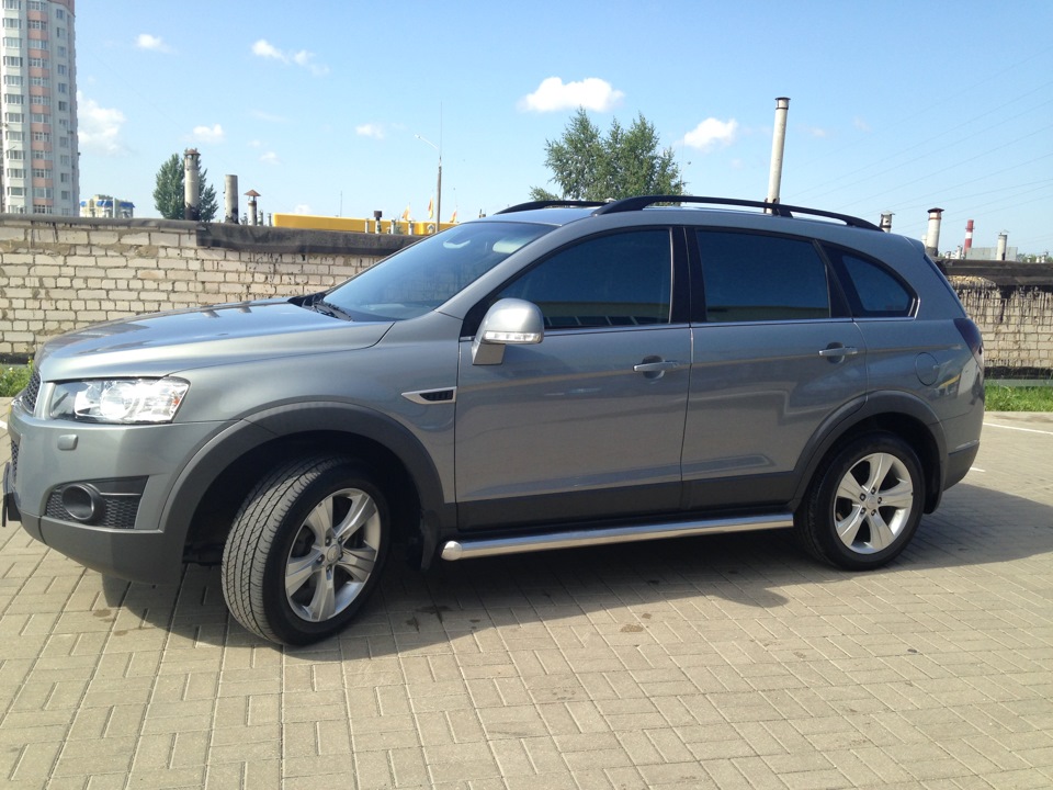 Chevrolet Captiva на 22 дисках