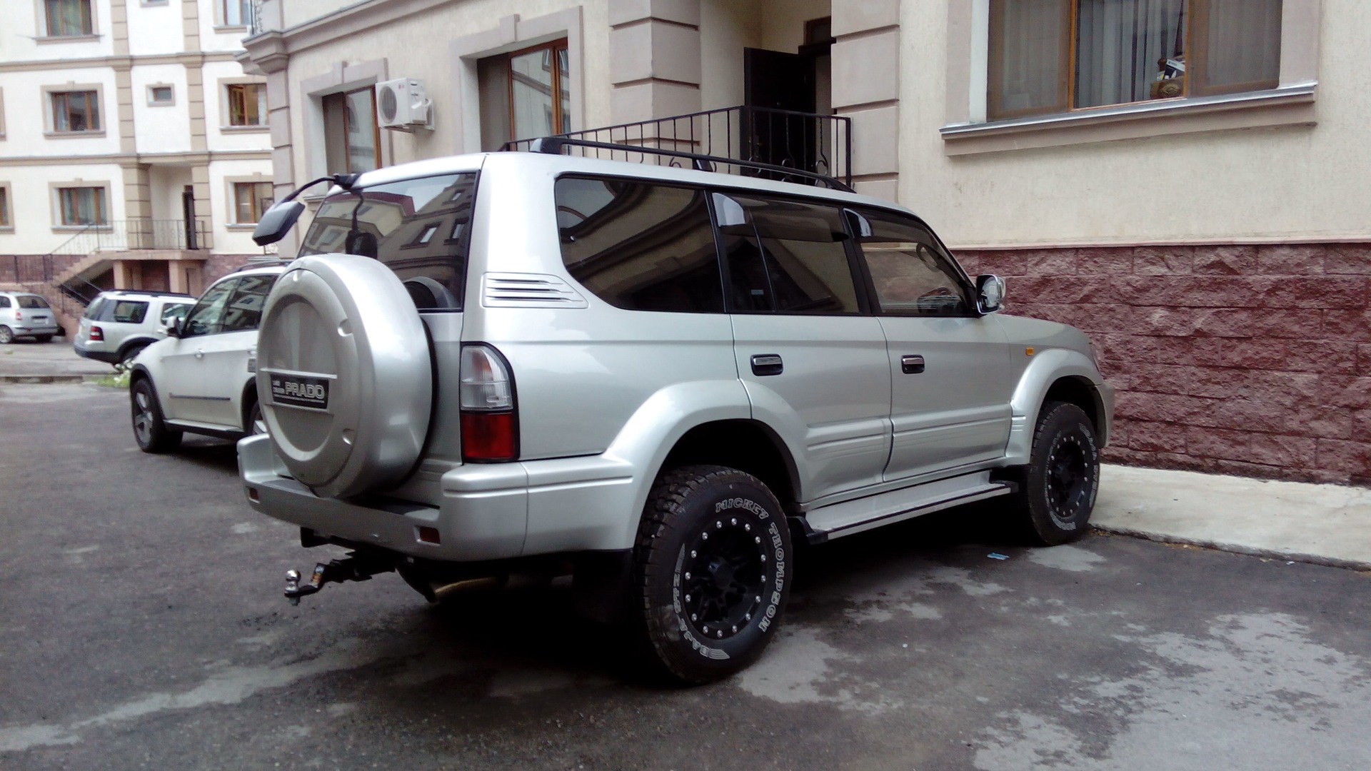 Toyota Land Cruiser Prado 90-series 3.4 бензиновый 2000 | теперь левый руль.  на DRIVE2