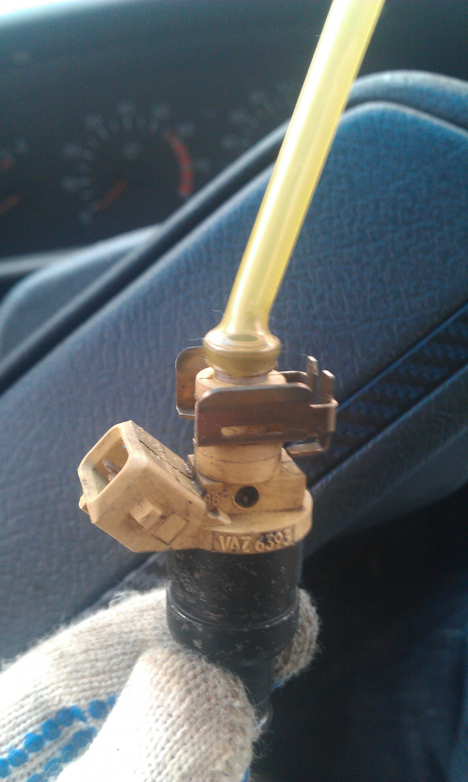 Промывка форсунок и дроссельного узла. — Lada 21083, 1,6 л, 1998 года ...