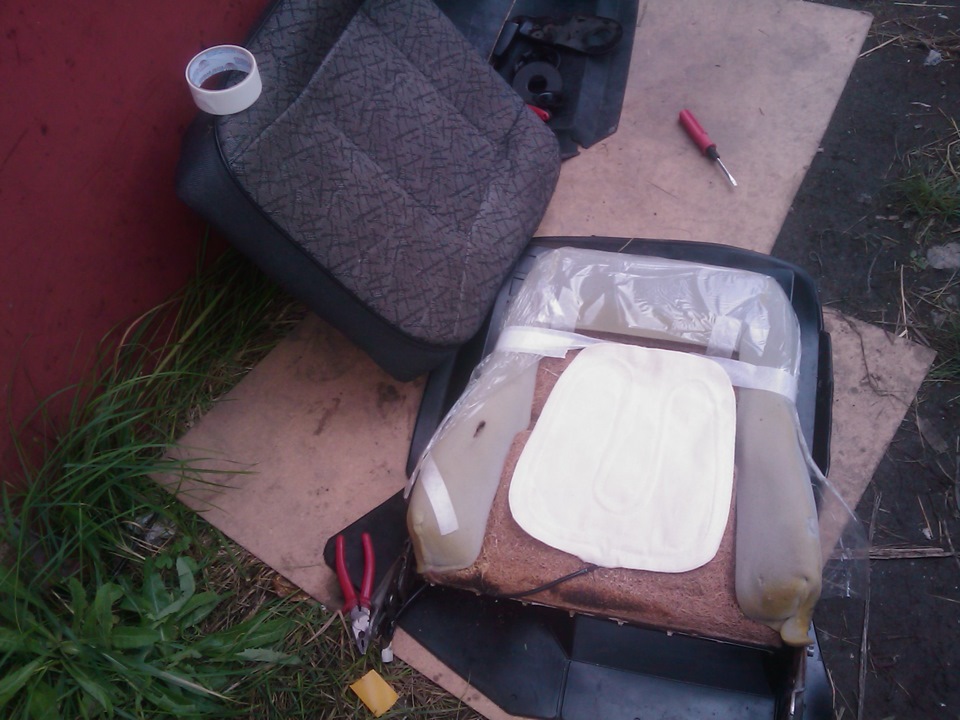 подогрев сидений (часть2) — Lada 2114, 1,6 л, 2008 года | своими руками ...