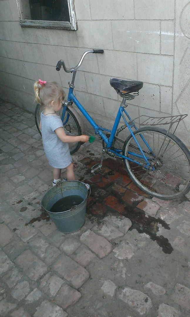 Можно мыть велосипед. Как мыть велосипед.