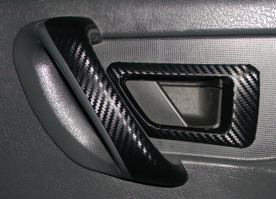 Оклейка карбоновой пленкой. — Peugeot Partner, 2 л, 2005 года | тюнинг ...