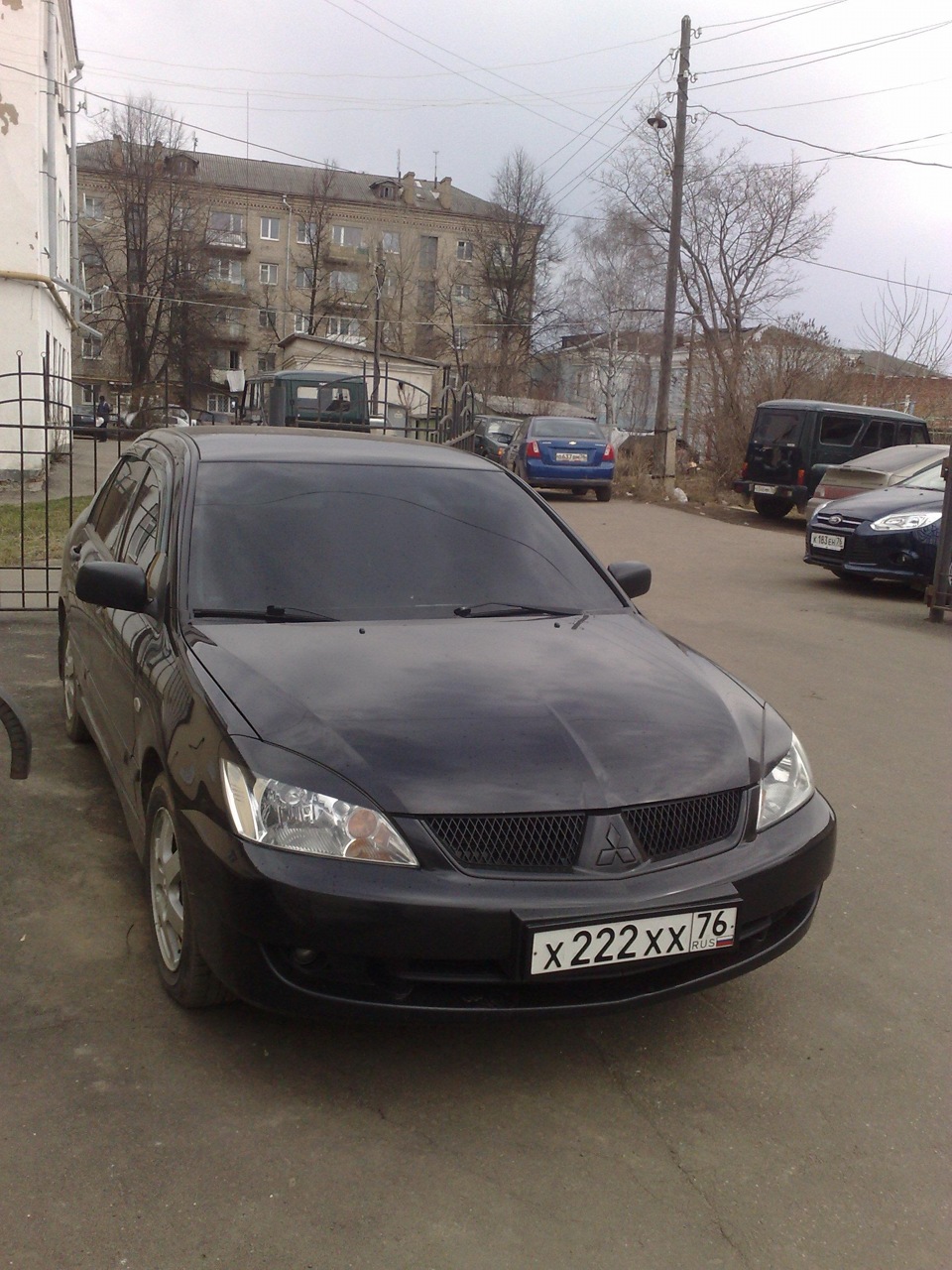 mitsubishi lancer 9 черный тонированный