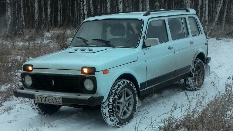 Снятие заднего барабана — LADA 4x4 5D, 1,7 л., 2002 года | своими ...