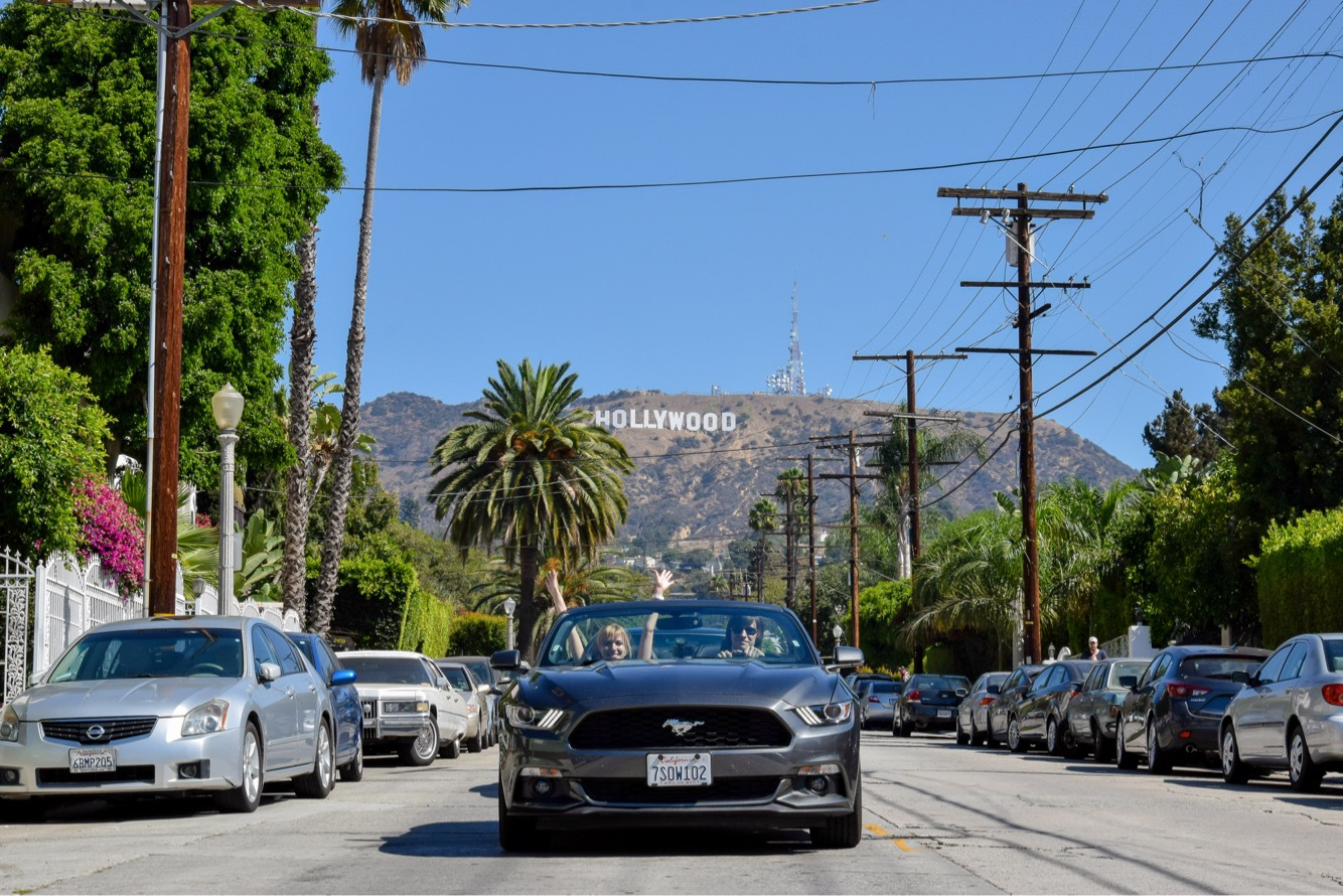 Hollywood hills, Los-Angeles, California, USA.
