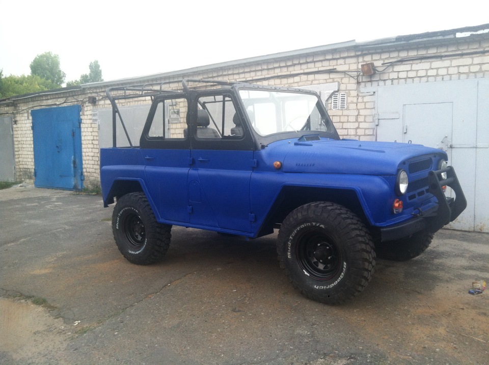 Поставил 33 гудрич — УАЗ 31512, 2,4 л, 1993 года | шины | DRIVE2