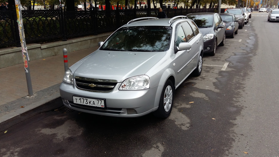 Фото в бортжурнале Chevrolet Lacetti SW