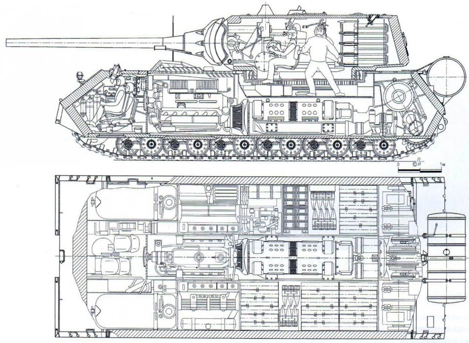 Maus танк чертежи