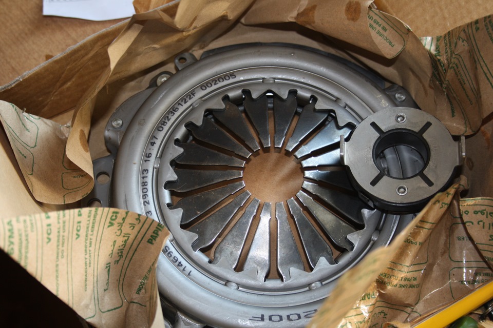 Замена сцепления — Москвич 2141, 1,5 л, 1994 года | визит на сервис ...