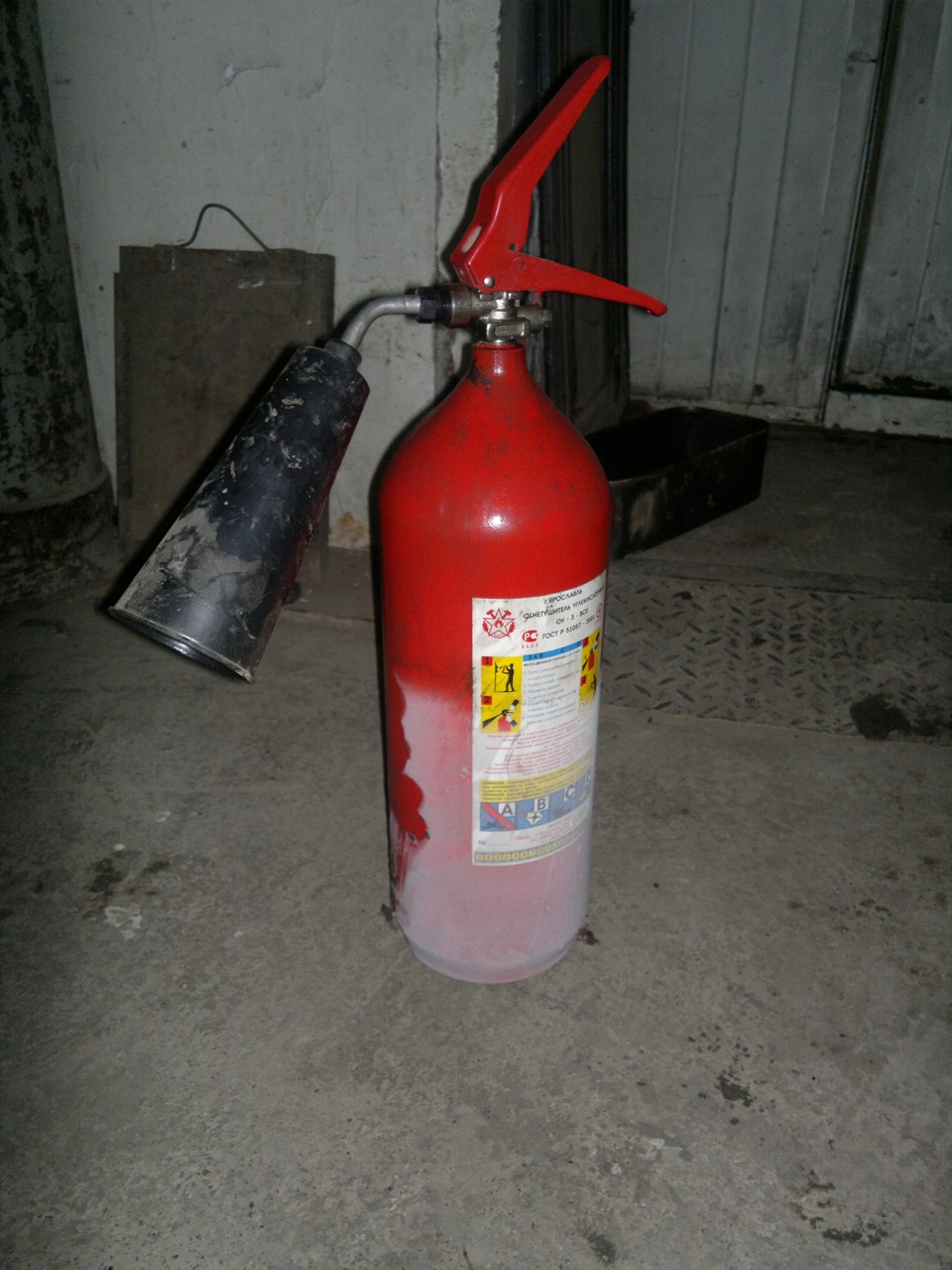 загорелась машина или поиграли по взрослому в пожарных — Subaru ...