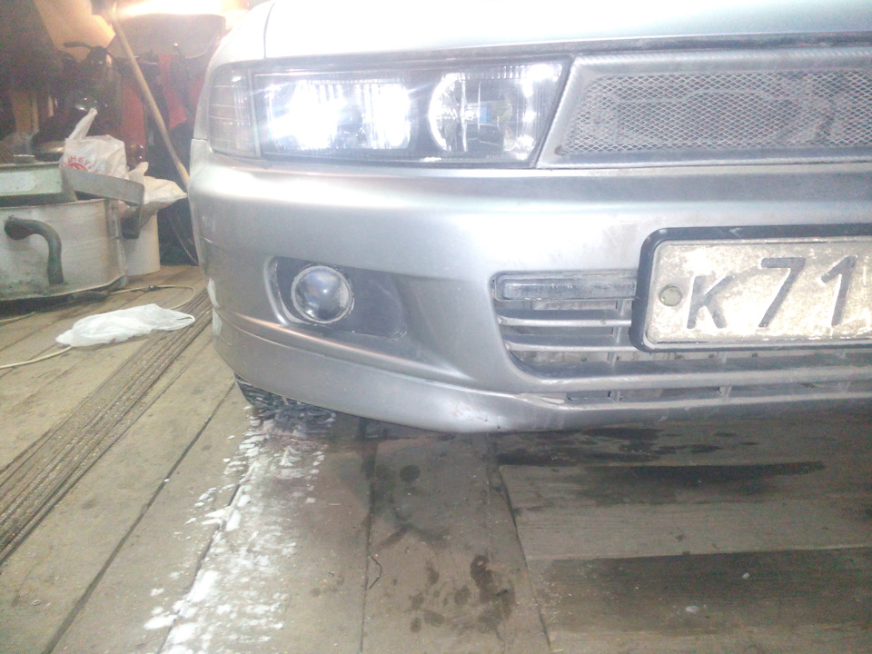 016. ПТФ — Mitsubishi Galant (8G), 2,5 л, 2002 года | аксессуары | DRIVE2
