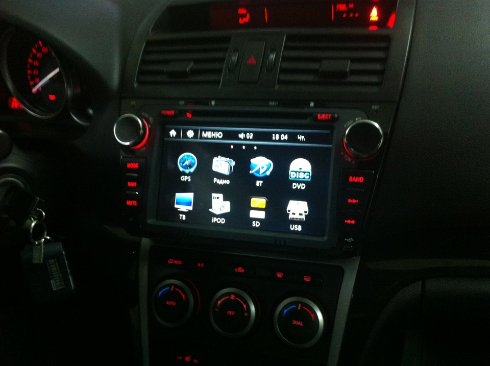 Установка штатной магнитолы Trinity на Mazda 3 2011 г.в — DRIVE2