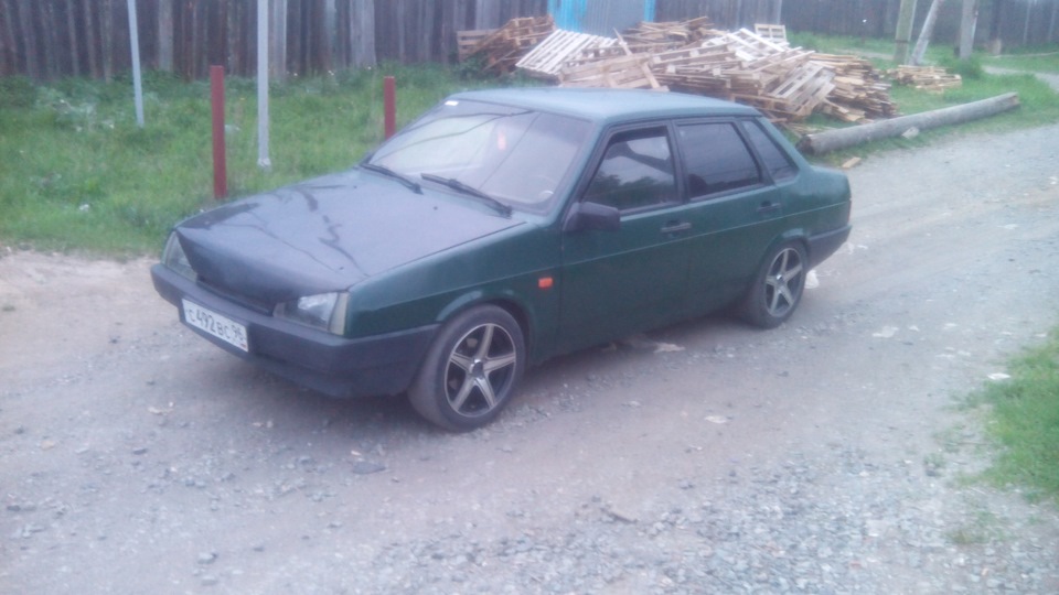 обновки — Lada 21099, 1,5 л, 1996 года | колёсные диски | DRIVE2