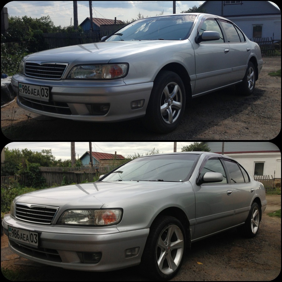 заменял тапки! — Nissan Cefiro (A32), 2 л, 1997 года | колёсные диски ...