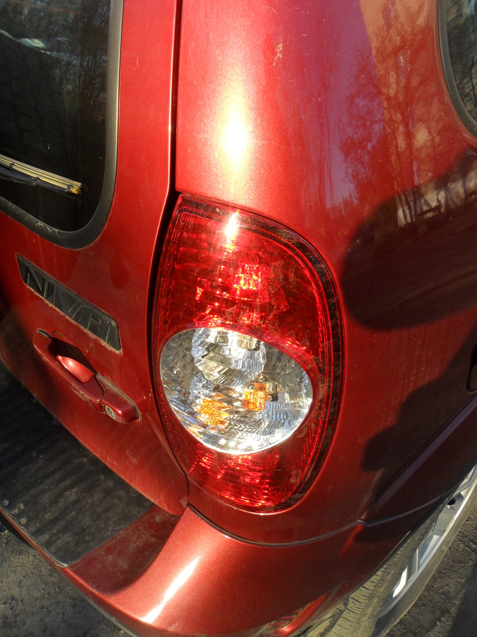 ошибочка парковки… — Chevrolet Niva, 1,7 л, 2011 года | своими руками ...