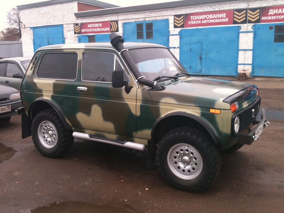 Ну Вот окончательный вариант! — Lada 4x4 3D, 1,7 л, 1994 года | тюнинг ...