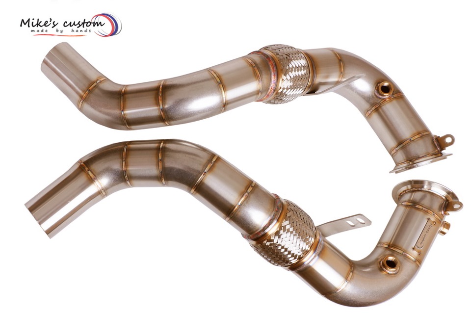 Даунпайпы для БМВ F15 50I, а так же 550-650-750-х6 — Mike's custom на ...