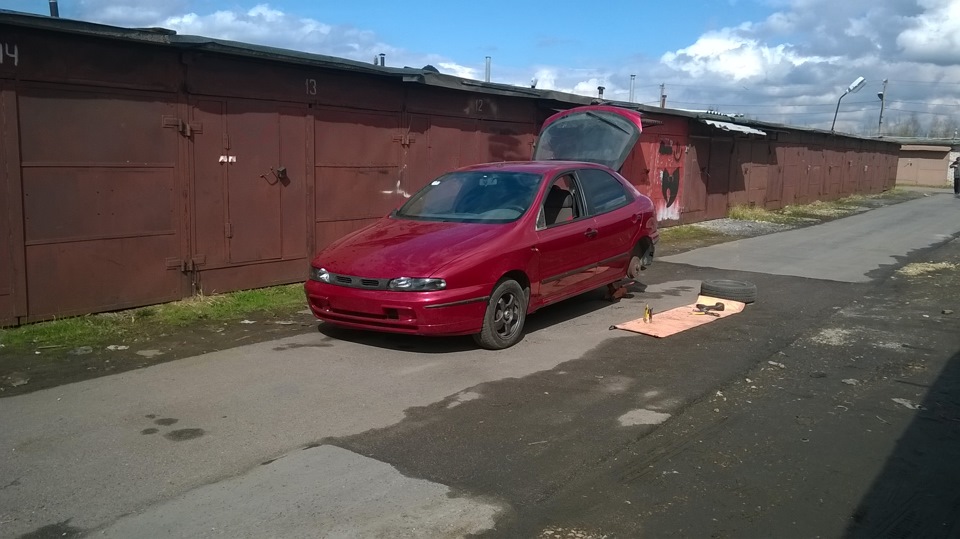 Ещё один день сборки… И моя дырявая башка! — FIAT Brava, 1,6 л, 1997 ...