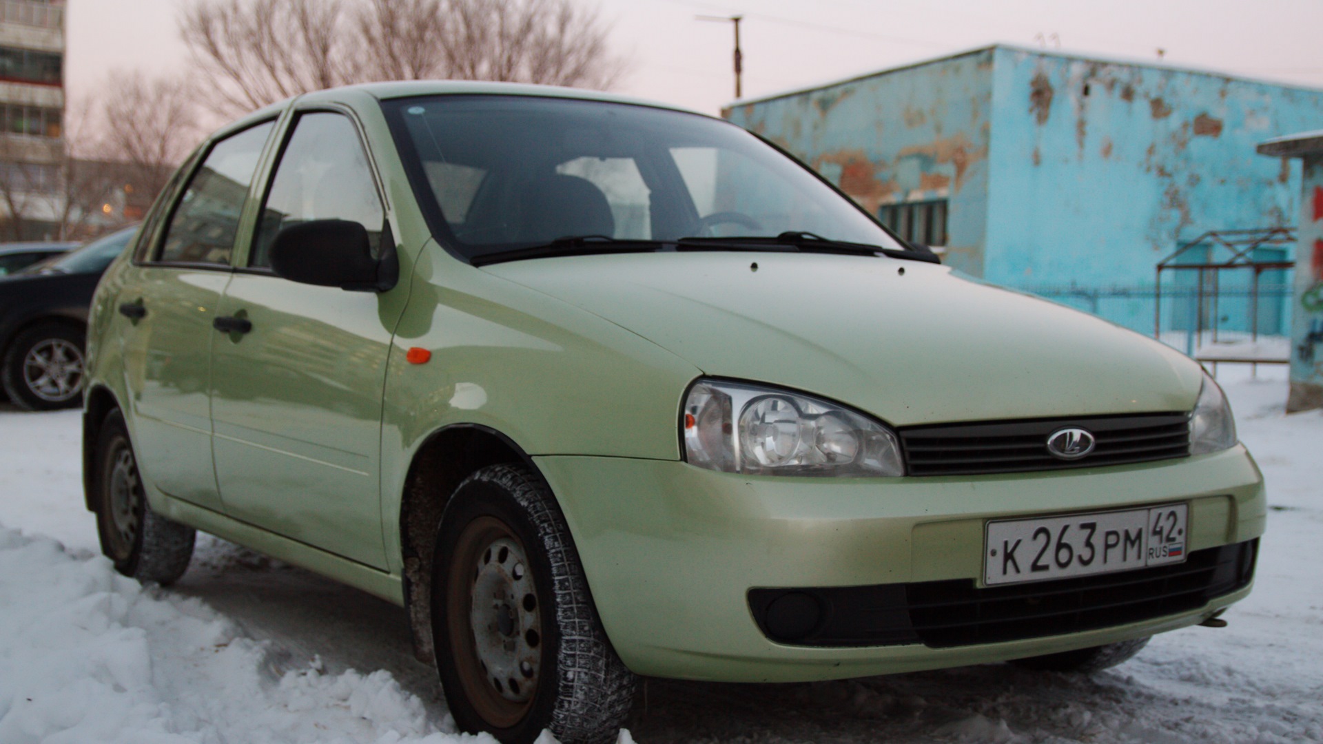 Lada Калина седан 1.6 бензиновый 2006 | первая машина на DRIVE2