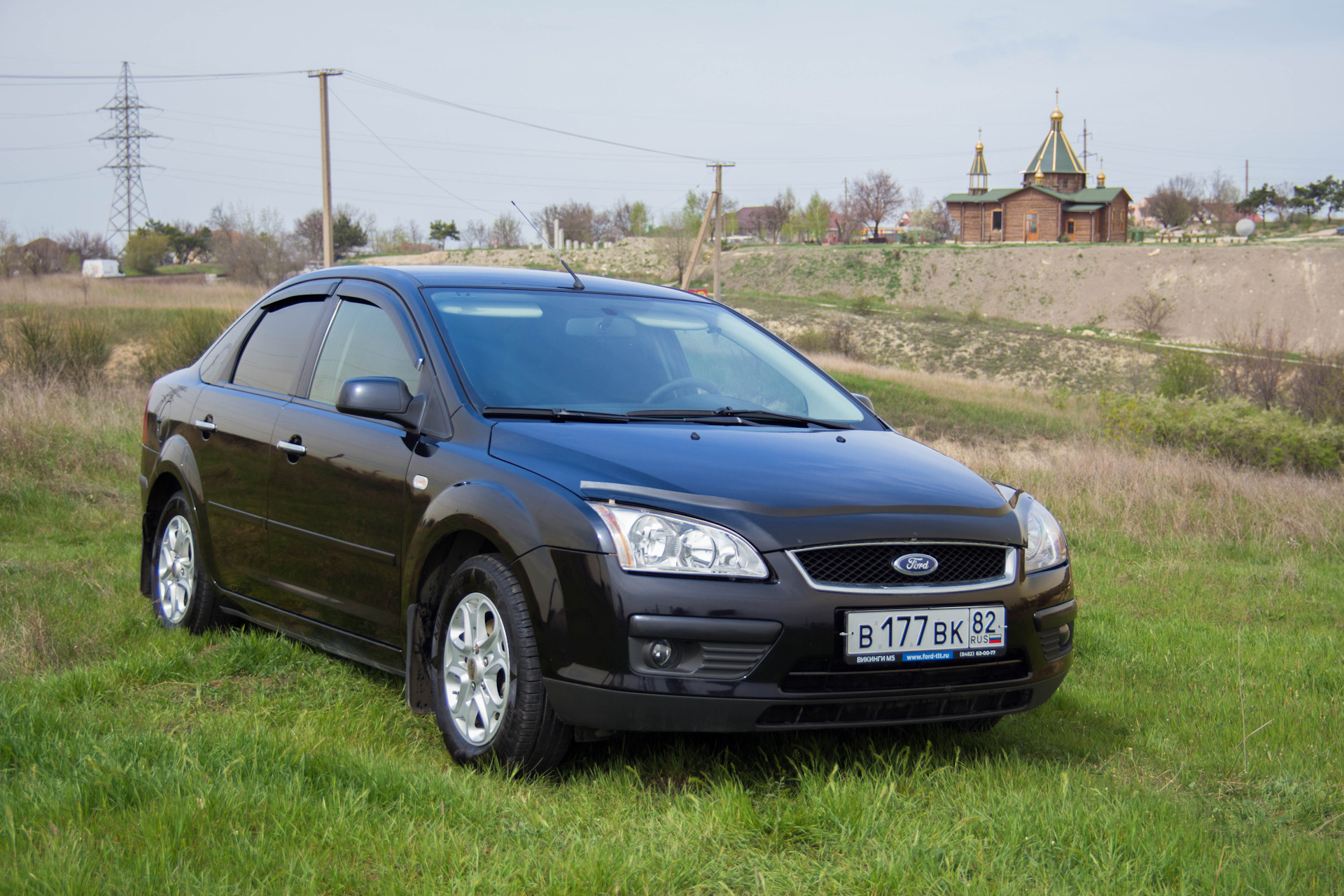 Ford Focus 2 sedan Black