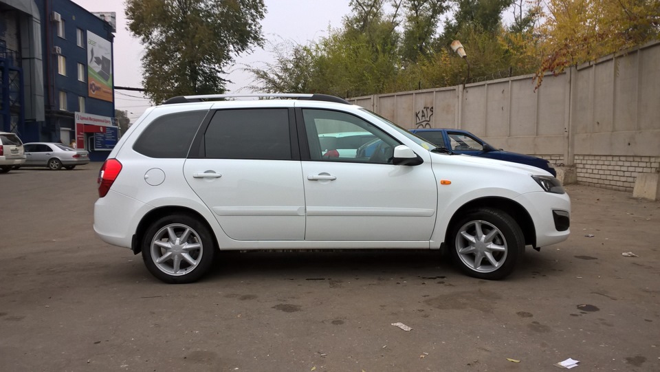 Поменял масло и мелочи. — Lada Калина Универсал (2G), 1,6 л, 2015 года ...
