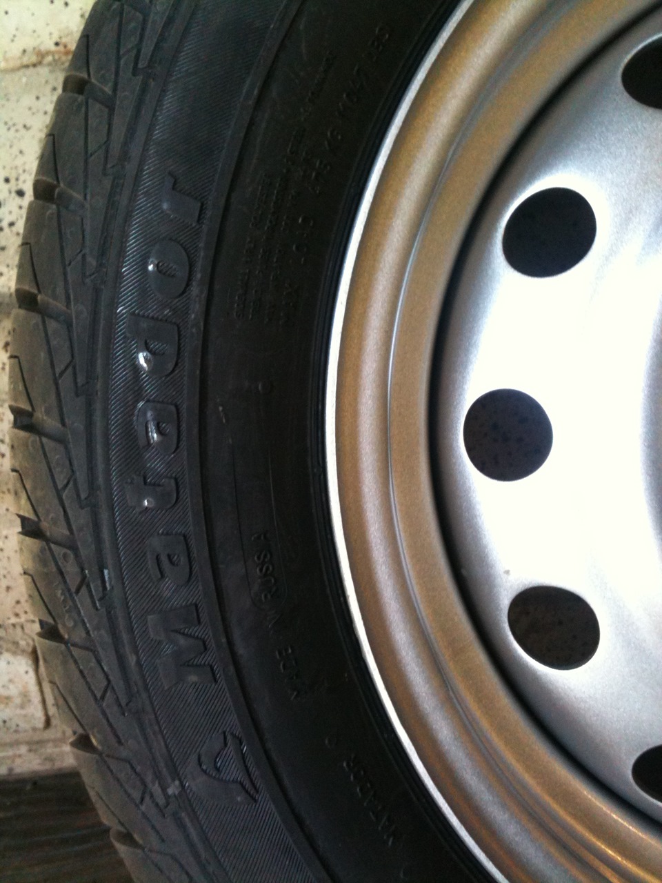 Matador 185/60 r14 — Lada 21074, 1,6 л, 2005 года | шины | DRIVE2