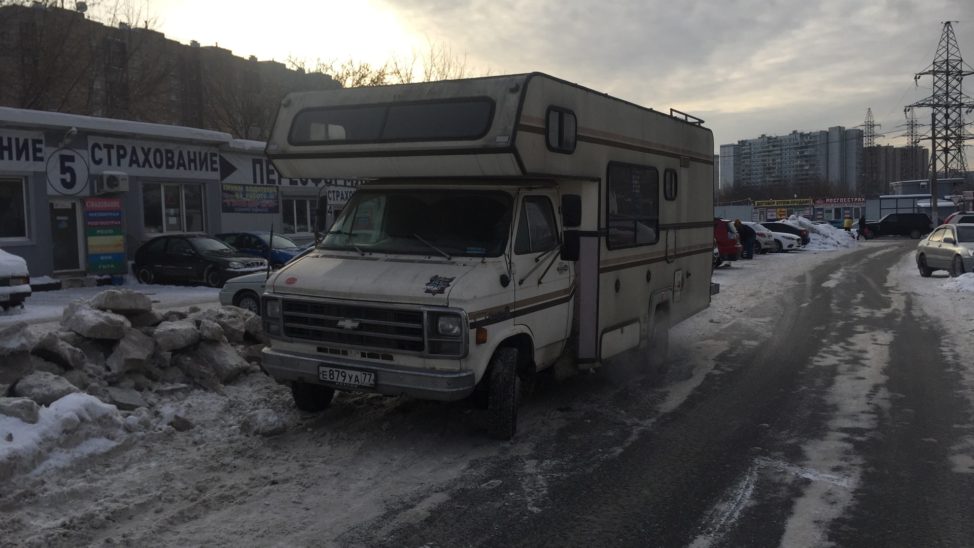 Chevrolet van g30 автодом