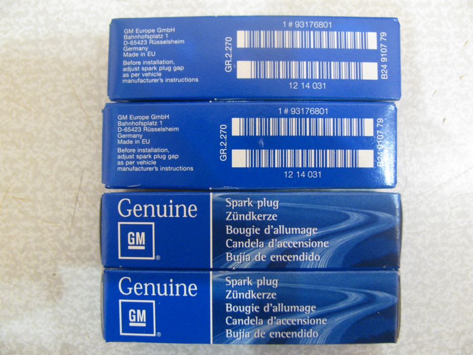 1214031 СВЕЧА ЗАЖИГАНИЯ Z16, Z18/SPARKPLUG Opel | Запчасти на DRIVE2