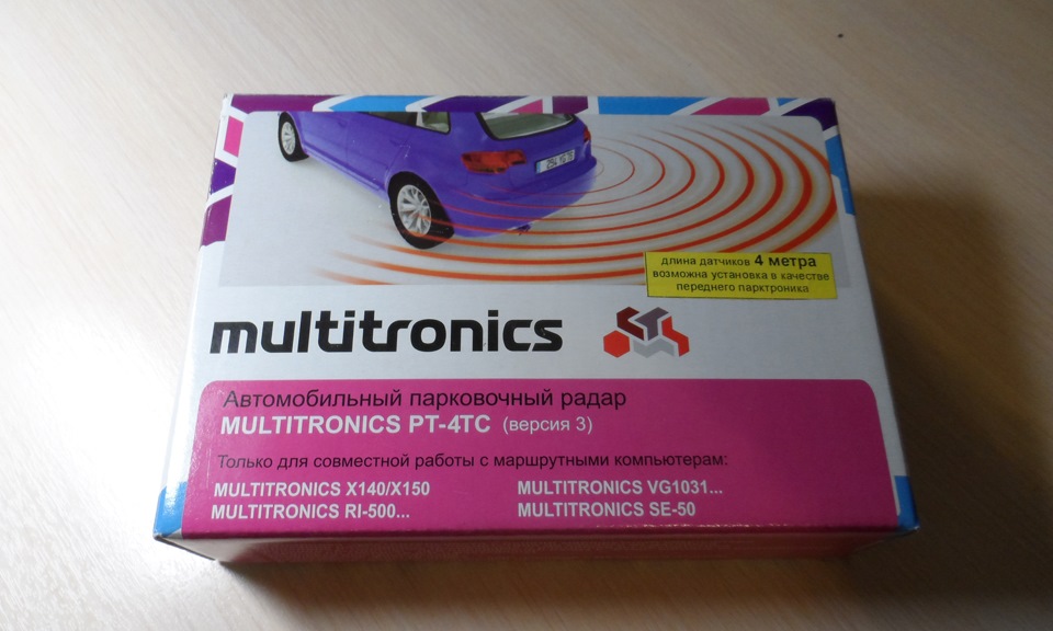 Парктроник multitronics pt 4tc и pu 4tc отличия