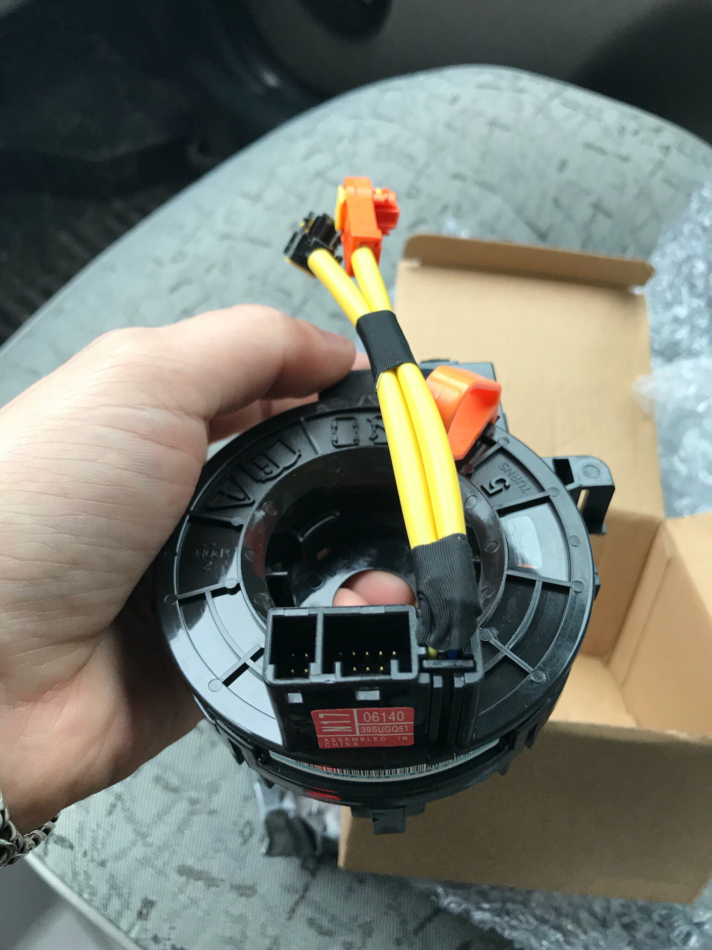 замена шлейфа руля