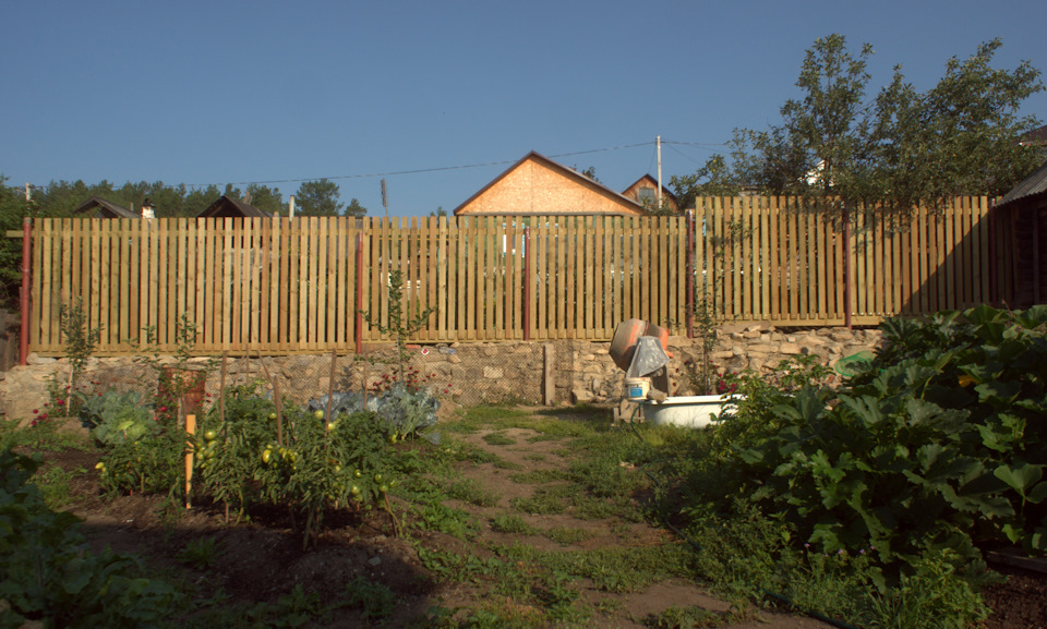 Забор закончил. Начал фасад. — DRIVE2