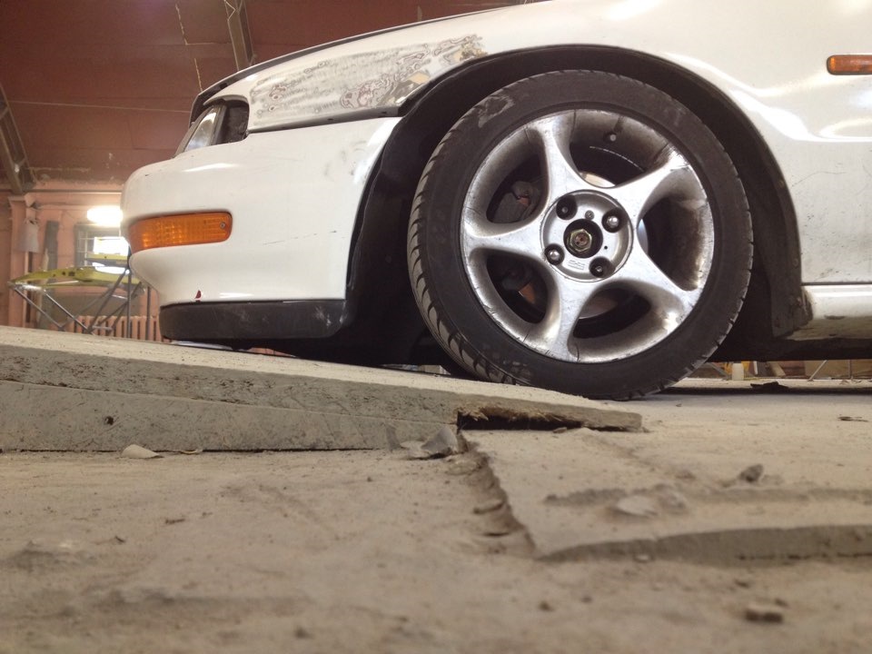 Что? Надо покрасить крыло?! Да пожалуйста! — Honda Prelude (BA8, BA9 ...