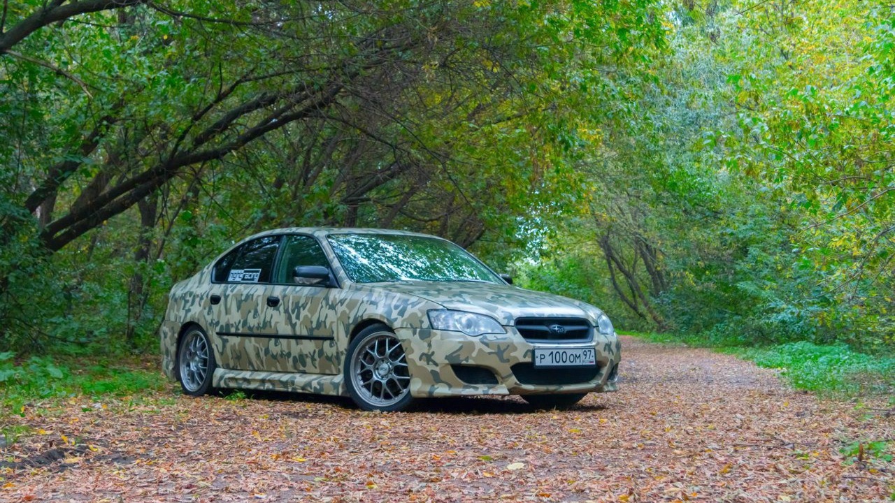 Subaru Legacy камуфляж