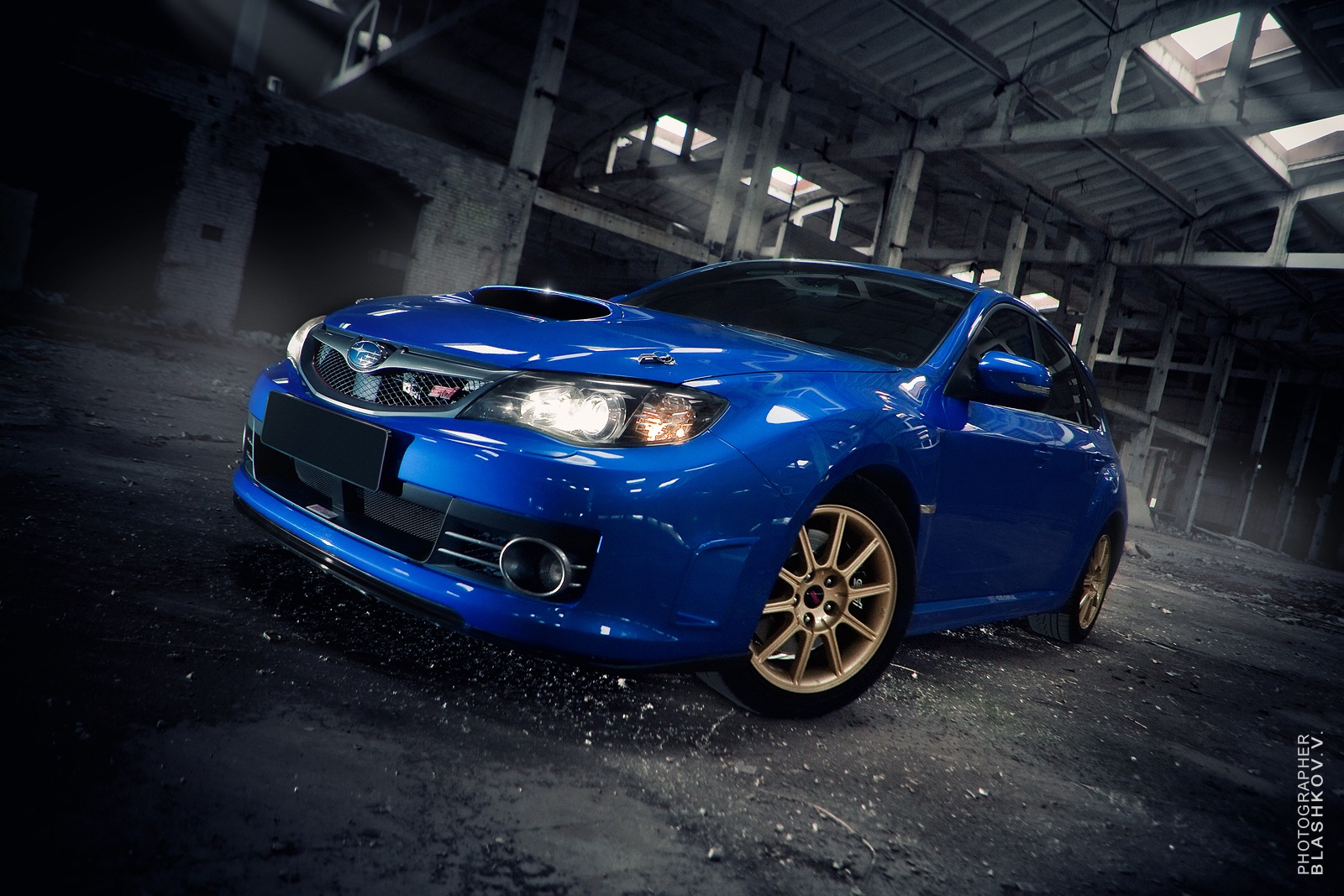 Subaru WRX Blue Mica