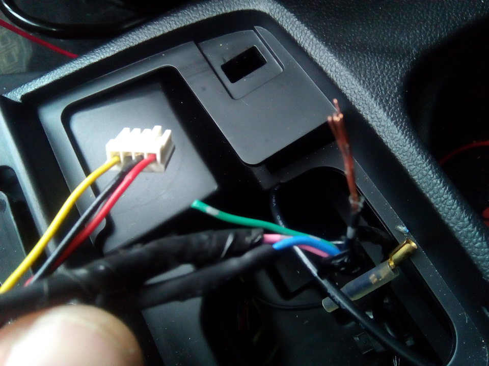 Подключение "антирадара" к шайбе 4WD. — Mitsubishi ASX, 1,6 л, 2014 ...