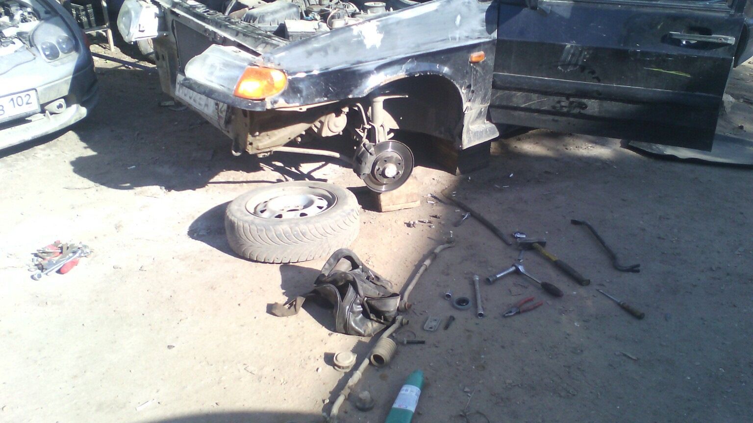 19.05.2016 День первый. Сделал рулевую рейку — Lada 2114, 1,6 л, 2009 ...