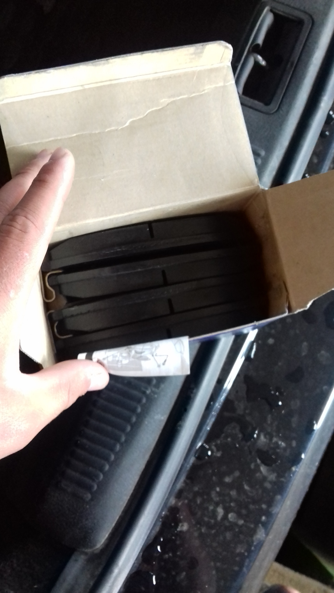 замена задних втулок стабилизатора и передних колодок — Hyundai Elantra ...