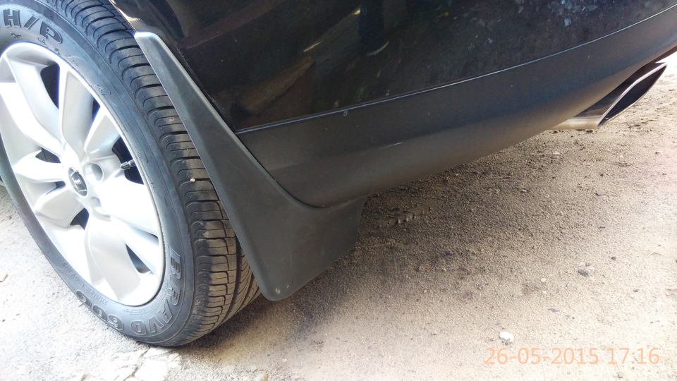 БРЫЗГОВИКИ НА МАШИНУ — Luxgen 7 SUV, 2,2 л, 2014 года | тюнинг | DRIVE2