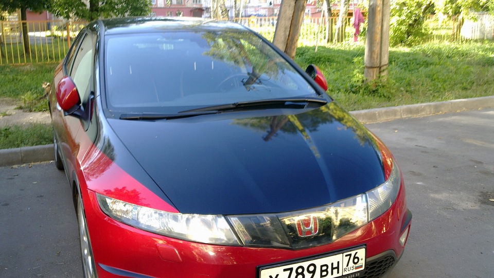 Honda Civic Hatchback (8G) 1.8 бензиновый 2008 | Сивка 5д на DRIVE2