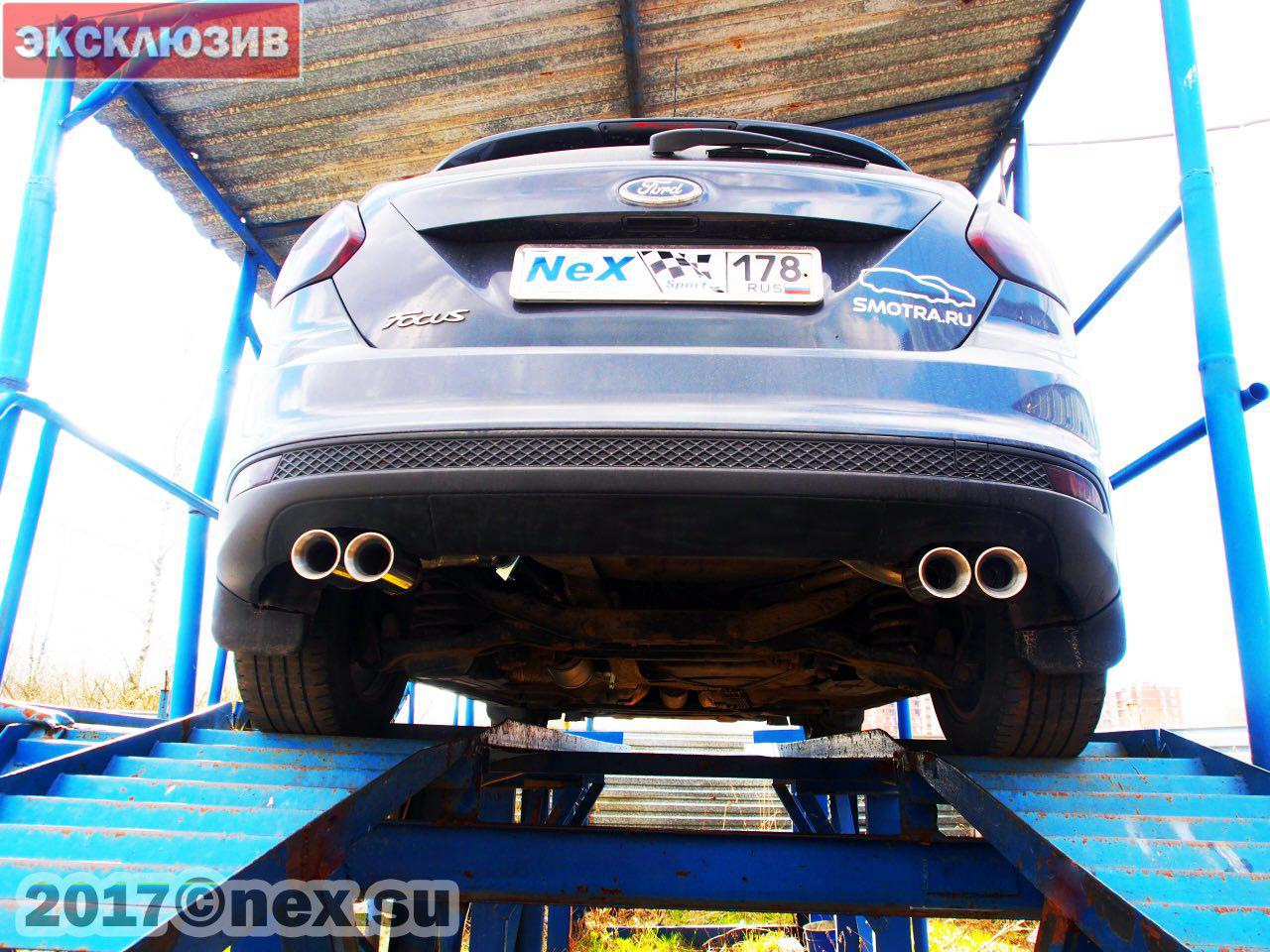 Тюнинг выхлопа форд. Выхлоп Форд фокус 3. Ford Focus 3 хэтчбек двойной выхлоп. Выхлоп Форд фокус 3 хэтчбек. Двойной глушитель на Форд фокус 3.