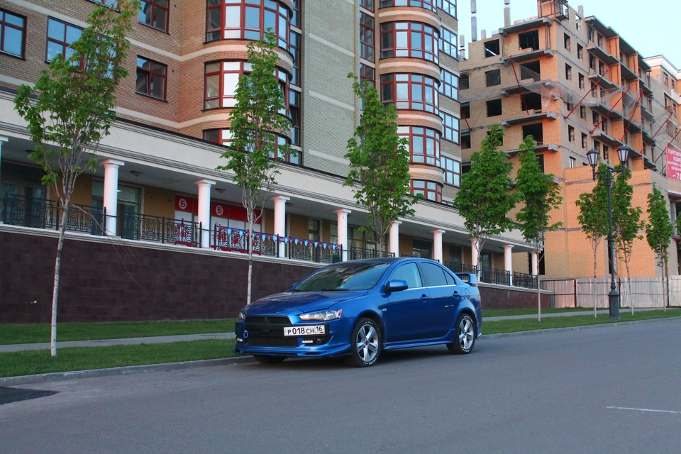 Скрип при езде по мелким неровностям — Mitsubishi Lancer X, 1,5 л, 2008 ...