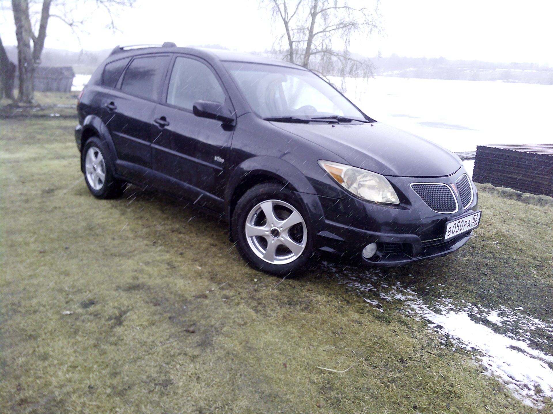 Установка 215/65/16 (отчёт) — Pontiac Vibe (1G), 1,8 л, 2005 года | шины |  DRIVE2