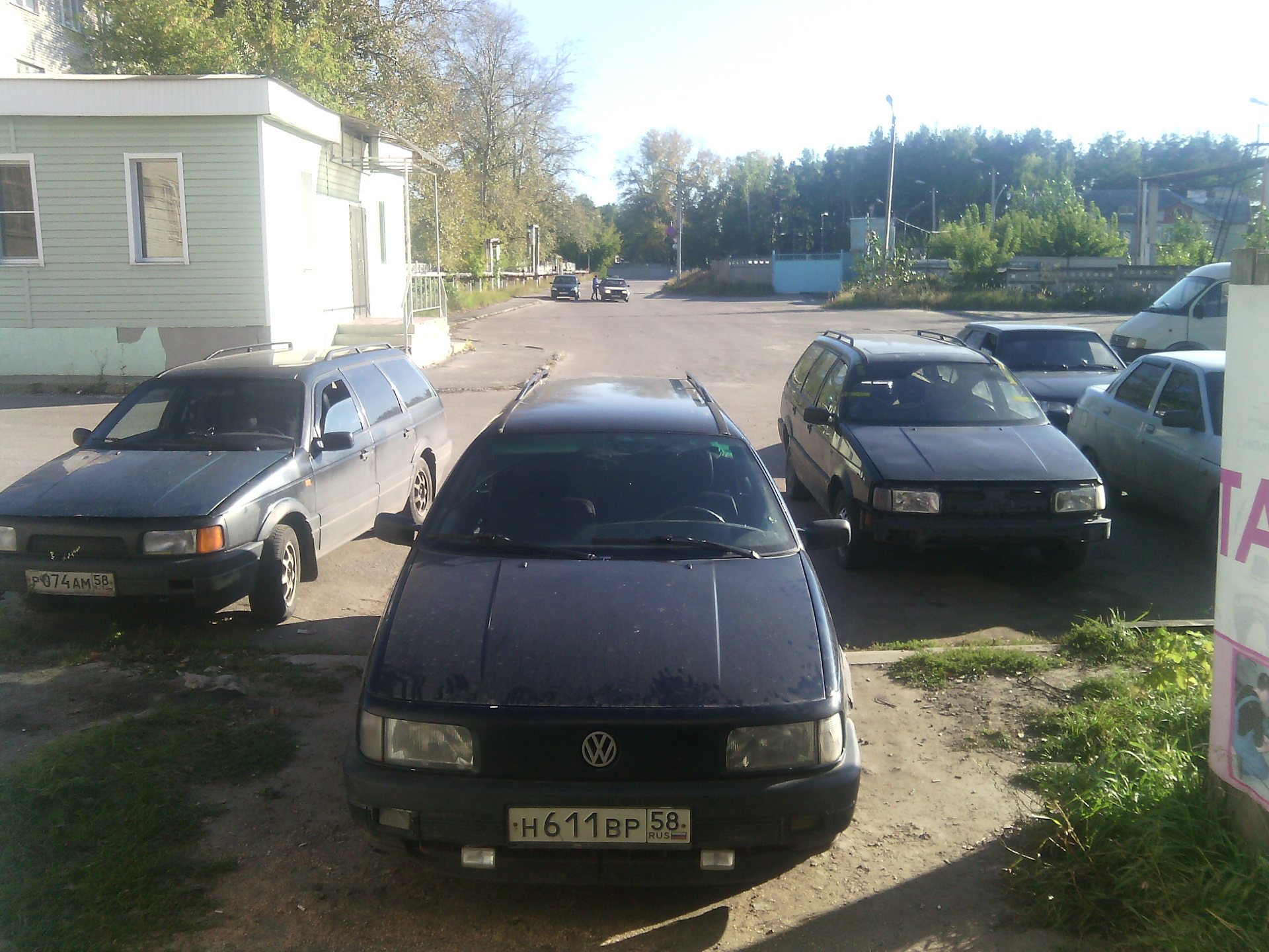 Тригада :) — Volkswagen Passat B3, 1,8 л, 1989 года | прикол | DRIVE2